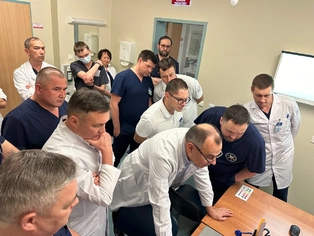 В центр прибыл научный десант